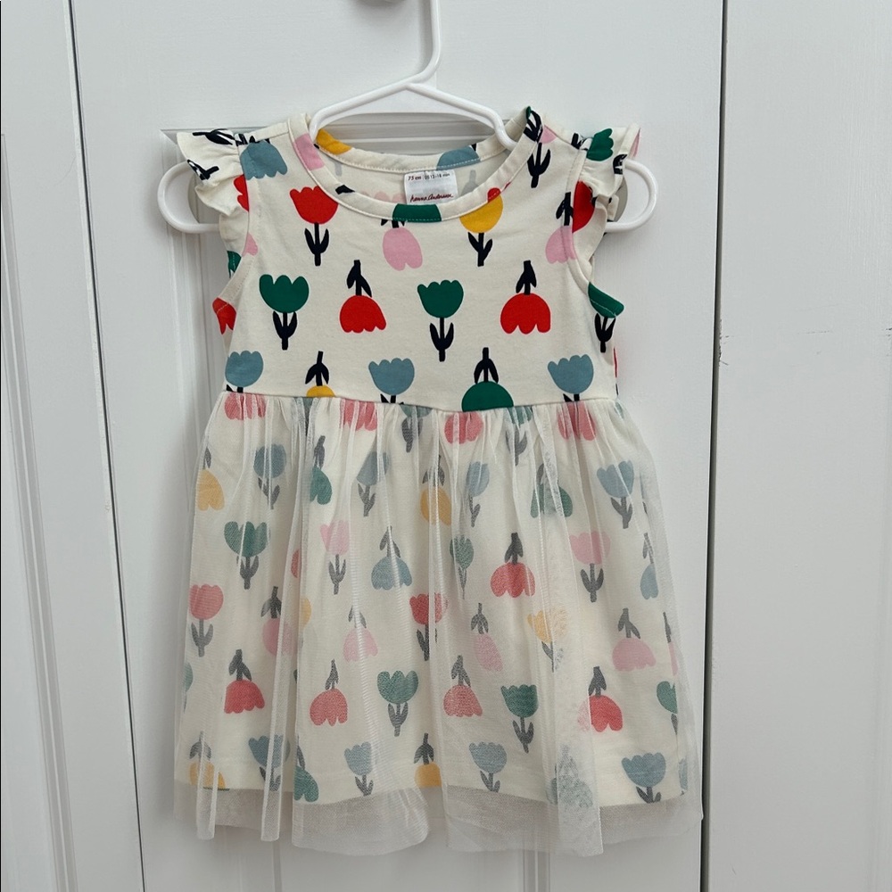 Hanna Andersson Multicolor Tulip Print Dress